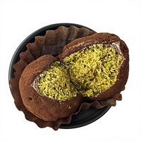 Nouveau produit en promotion : Biscuits au chocolat de Dubaï avec garniture Kadaipe à la pâte de pistache, saveur chocolat et saveur matcha, fournisseur chinois