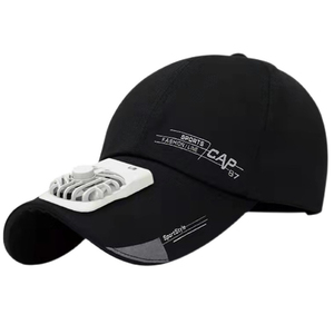 Sombreros de sol con ventilador portátil, batería recargable, para viajes al aire libre, Béisbol C a p, refrigeración de verano, carga USB, diversión c a p - Product Image 1