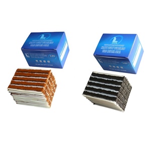 Hot Sale Brown/Black Cold String <strong>Rubber</strong> Seal Strip Kit Hand Tool for Tire Repair - Product Image 1