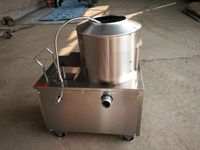 Éplucheuse Automatique de Gingembre 150-240 kg/h, Machine à Laver et Éplucher les Pommes de Terre