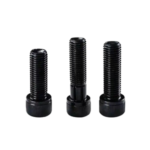 Fabrieksprijs Koolstofstaal Din912 Bouten Klasse Klasse 4.8 8.8 10.9 Zwart Verzinkt Gegalvaniseerd Nylock Hex Socket <span class=keywords><strong>Allen</strong></span> Sleutel Vlakte - Product Image 2