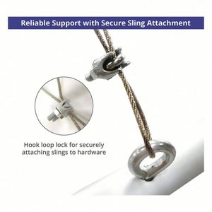 Letrero Publicitario Circular Colgante para Techo, Accesorio para Eventos y Ferias Comerciales - Product Image 5