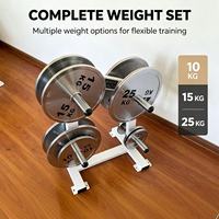 Plaques de poids en acier massif électroplaqué, réglables et portables, pour centres de fitness commerciaux – Vente en gros
