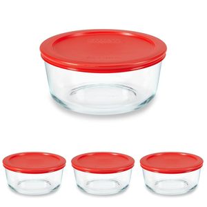 Contenitore per alimenti in vetro <span class=keywords><strong>Pyrex</strong></span> Simply Store, coperchi in plastica atossica senza BPA, adatti per congelatore, lavastoviglie e microonde - Product Image 2