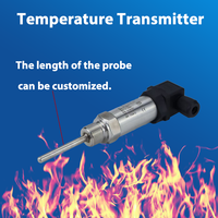 Sonde transmettrice de température enfichable, capteur de résistance thermique