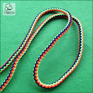 Nhà Sản Xuất Cung <span class=keywords><strong>C</strong></span>ấp Hỗn Hợp Màu Crochet Vòng Dây Cho Thể Thao Mặ<span class=keywords><strong>c</strong></span> Chất Lượng Tốt Đầy Màu Sắ<span class=keywords><strong>c</strong></span> Sợi Dây Thừng Chuỗi Cho Khởi Động Ck002 - Product Image 3