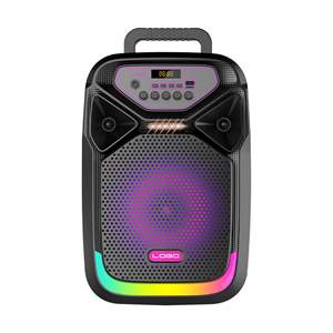 Altavoz Karaoke BT de Alta Potencia con Luces RGB para Fiestas, Altavoz Portátil Mini de 10W, Subwoofer Portátil para el Hogar, Equipo de Karaoke - Product Image 6
