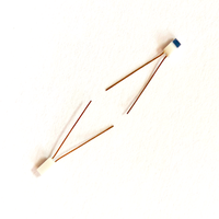 Sensor element Clase A/B pt100 RTD platinum element/película fina Pt100, elemento térmico para RTD