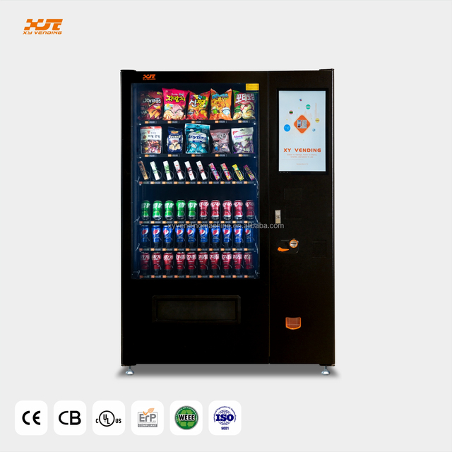 24/7 Hours Combo Snacks and Drinks Vending Machine Outdoor Smart Vending Machine in 2026
