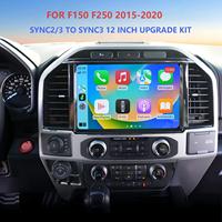 Kit Multimedia Carabc Actualizado para Ford F150 F250 SYNC2 SYNC3 de 8 a 12 Pulgadas, Pantalla Estilo Lincoln OEM 2015-2020