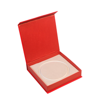 En stock velours rouge perle carré carton estampage dossiers bijoux emballage boîte pour la fête des mères avec montre lunettes lunettes