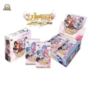 Mejores ofertas Goddess Story Collectible Cards Booster Box Rare LSP SSP Bikini Girls traje de baño Anime Table Playing Game Board Cards