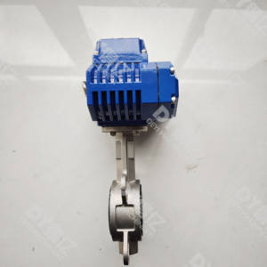 Vanne papillon motorisée 2 pouces, type Wafer, robuste, corps/<span class=keywords><strong>disque</strong></span>/tige en acier inoxydable 316, joint EPDM, actionneur électrique marche/arrêt, entrée 220 V CA. 60Hz - Product Image 3