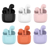 Écouteurs intra-auriculaires colorés Mini V5.3 TWS avec contrôle tactile et indicateur de batterie LED cadeau promotionnel de bonne qualité sonore