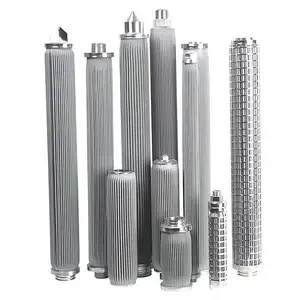 Fine Degree of Filtration Metal Basket Stainless Steel Multiple Layers Filter Wire Barrels, Anti High Pressure Filter Cartridges