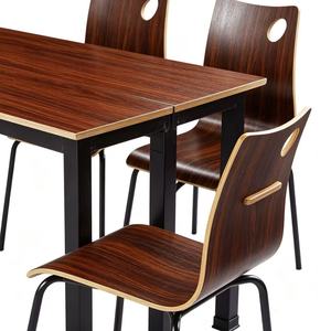 Silla de Dos Plazas de Estilo Nórdico con Estructura de Acero Inoxidable, Tamaño Compacto para Cocina, Cafetería, Panadería, Servicio de <span class=keywords><strong>Buffet</strong></span> - Product Image 5
