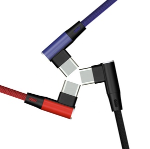 Câble de chargement USB Type-C de type C de 1M Câble de chargement de données de synchronisation rapide Câbles filaires USB-C pour Oneplus Samsung <span class=keywords><strong>Huawei</strong></span> Xiaomi Mi10 - Product Image 1