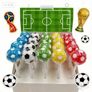 Piruletas con Letras Adorables al por Mayor, Dulces Decorativos para Fiestas y Festivales, Golosinas Populares - Product Image 4