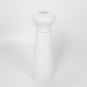 Juego de molinillo de sal y pimienta Manual en blanco y negro, molinillo de hierbas de Metal Popular, cocina casera, restaurante, núcleo de porcelana, cerámica de <span class=keywords><strong>cacao</strong></span> - Product Image 6