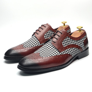 Chaussures en cuir pour hommes, formelles, de mariage, décontractées - Respirantes, légères et polyvalentes - Product Image 5