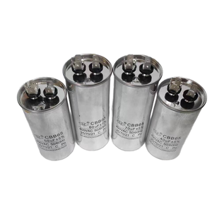 Condensatore CBB65 per unità esterna di condizionatore d'aria a batteria, avviamento 35UF 450V, in alluminio, controllo elettronico, per uso domestico - Product Image 1