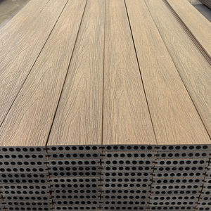 Planches de <span class=keywords><strong>terrasse</strong></span> <span class=keywords><strong>en</strong></span> WPC composite creux, panneau décoratif <span class=keywords><strong>en</strong></span> WPC <span class=keywords><strong>pour</strong></span> extérieur/piscine/jardin/balcon/<span class=keywords><strong>terrasse</strong></span>, sol extérieur à emboîtement - Product Image 1