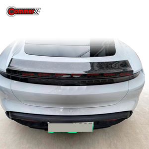 สปอยเลอร์หลังคาร์บอนไฟเบอร์แห้งทรง MSY สำหรับชุดแต่งปีกหลังรถยนต์ Porsche Taycan - Product Image 2