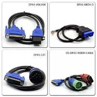 Herramienta de Diagnóstico para Camiones DPA5 USB BT, Adaptador de Protocolo Dearborn DPA5, Camión de Servicio Pesado con Múltiples Idiomas DPA5 8.6