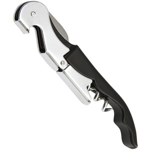 Wine Opener Multi Functional Stainless Steel Corkscrew Bottle Opener Folding Portable Blue WINE Printed - Product Image 5