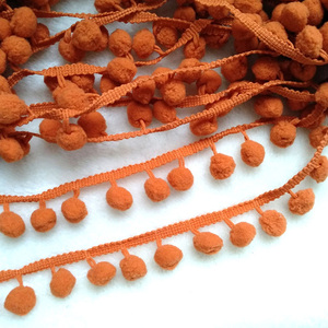 High Quality Eco-Friendly <strong>Pom</strong> <strong>Pom</strong> Lace <strong>Trim</strong> for Garment Home Textile Shoes Decoration - Product Image 3