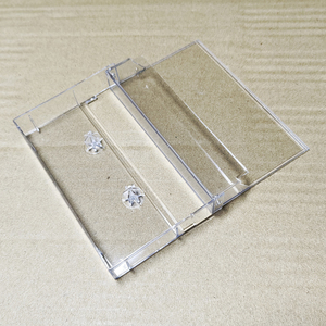 Caja de almacenamiento transparente para cintas de audio, protección y exhibición de cintas de audio, estuche de plástico duro a prueba de polvo, Compatible con C60 C90 para el hogar - Product Image 6