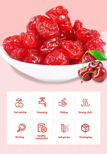 <span class=keywords><strong>Cerezas</strong></span> enteras grandes y ácidas <span class=keywords><strong>con</strong></span> azúcar, refrigerios de fruta natural, por caja, suministro a granel - Product Image 5