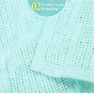 <span class=keywords><strong>Coperta</strong></span> per <span class=keywords><strong>neonato</strong></span> cellulare in morbido cotone Swaddle <span class=keywords><strong>coperta</strong></span> all'uncinetto per carrozzina e copriletto per bambini - Product Image 4