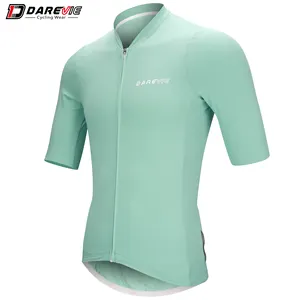 Odm Private Label Fiets Kleding Carbon Bike Shirts Korte Mouw Anti-uv Wielertrui Voor Mannen Dvj158 Plus Size Fiets Kleding