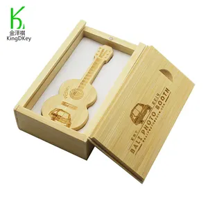 Chiavetta Usb in legno 8Gb 16Gb 32Gb Memory Stick in legno 2.0 chiavetta Usb con Logo inciso al Laser per chitarra