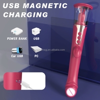 Luxuriöser Saug-Zungen-Leck-G-Punkt-Vibrator IPX7 Wasserdicht USB-Aufladbar Klitoris-Stimulator für Frauen
