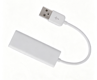 Adaptador de Red USB a RJ45 Externo sin Controladores con Cable - En Stock