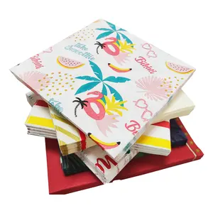 Custom Paper Napkins With Logo Decoupage Paper Printed Napkins