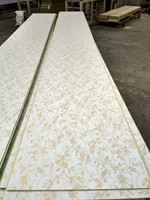 Panneaux de plafond en plastique PVC et design de plafond pour la décoration de la maison
