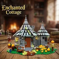 DK 6036 2026 MOC City Creative Enchanted Cottage, Kit de Modelo con Luz LED, Ladrillos de Construcción, Regalos, 1101 Piezas, Juego de Bloques de Construcción