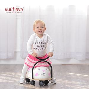 Оптовая продажа, детская деревянная машинка для верховой езды, игрушки для малышей, машинка-багги с ручкой - Product Image 4