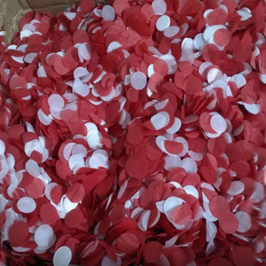 Preto, Prata, Branco Misturado Círculos Confete De Papel Tissue <span class=keywords><strong>1</strong></span> polegadas Atacado - Product Image 6
