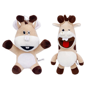 Nuevo Peluche de Jirafa de 10 Pulgadas, Súper Suave, Relleno de Algodón PP, Regalo de Cumpleaños para Aliviar el Estrés - Product Image 1