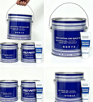 Mastic polyester automobile BPO, mastic de remplissage pour carrosserie, faible rétrécissement, séchage rapide, pour travaux de carrosserie automobile