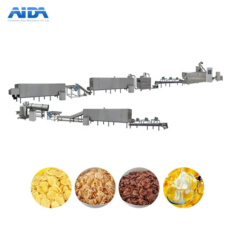 Fully automatic high speed breakfast cereal machine