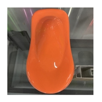 Revêtement en poudre polyester couleur bonbon fluorescente 2026, application en une seule couche