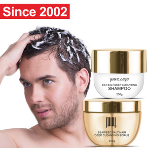 Exfoliante de limpieza profunda para el cabello con sal de algas marinas, pasta de 250 g para hombres, para todo tipo de cabello - Product Image 3