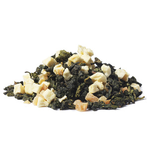 Té de Alfalfa con Sabor a Melocotón y Oolong, Infusión de Frutas Sueltas 100% Natural, Hierbas de Primera Calidad, Bolsitas Piramidales a Granel, Té Saludable - Product Image 1