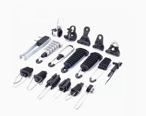 Conjunto de tensión helicoidal galvanizado en caliente JKTE, modelo PA/PAM/PAL para montaje en poste de línea aérea OPGW - Product Image 1
