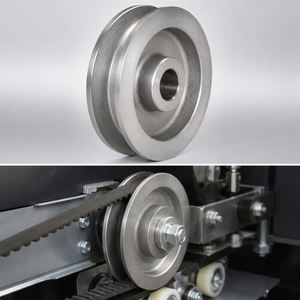 Pièces de précision en alliage d'aluminium moulé sous pression AlSi9Cu3 personnalisées de la marque YF, mécanisme de liaison de porte d'ascenseur, composants OEM, Guangdong - Product Image 1